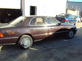 1991 LEXUS LS400, 4.0L AUTO 4DR, COLOR BROWN, STK Z14828